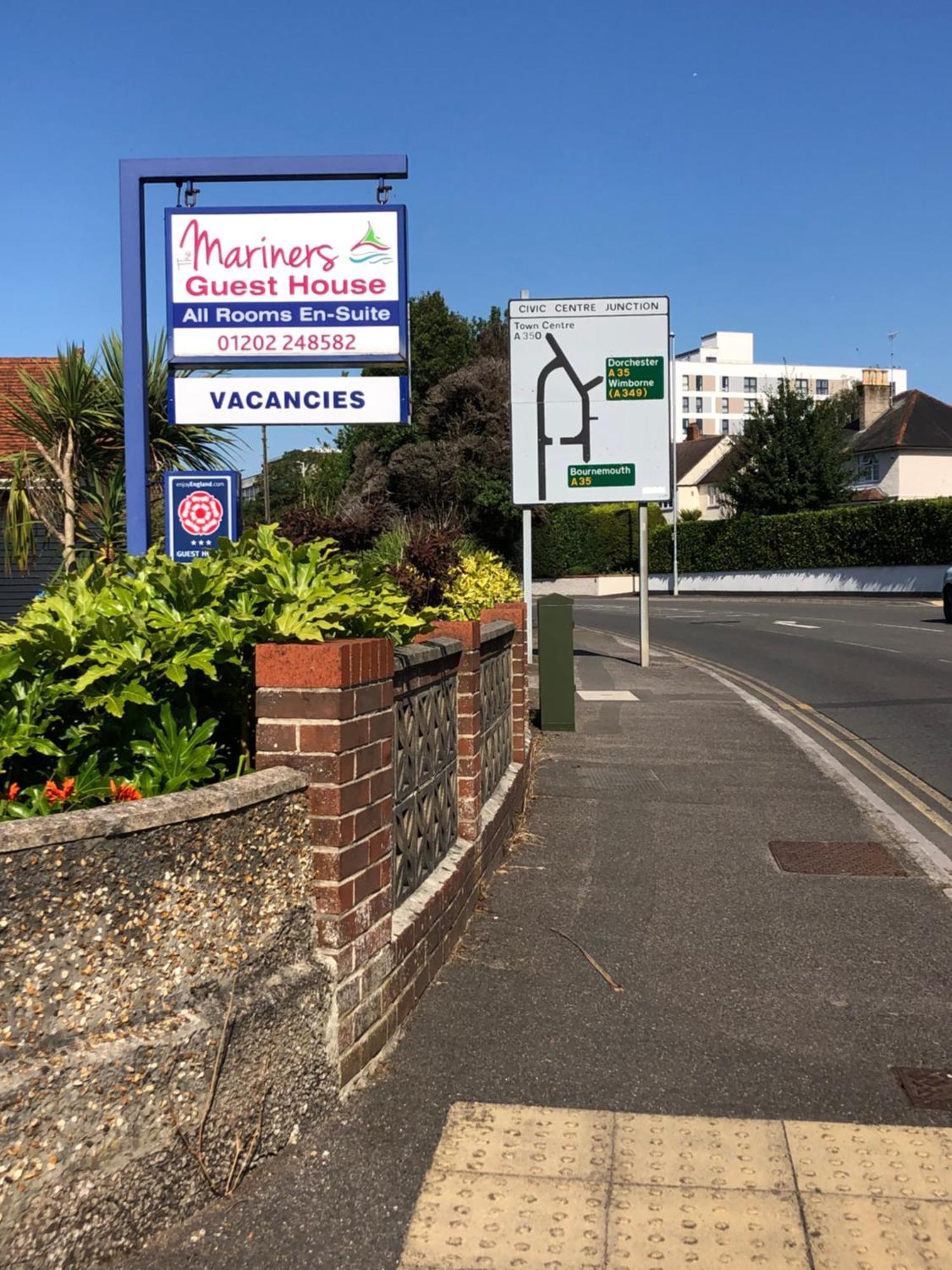 The Mariners Guest House Poole Exterior foto